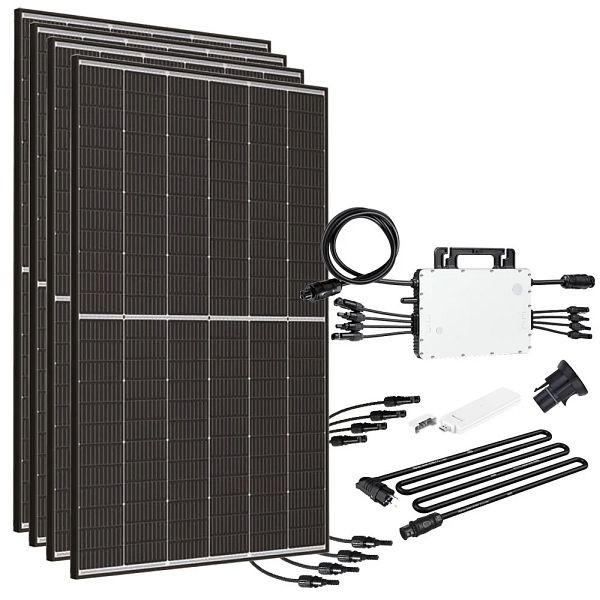 Centrale électrique de balcon Offgridtec 1700W HM-1500 DTU-WLite Trina Vertex-S 425 mini système solaire PV, 4-01-016450