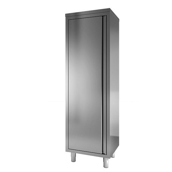 Vaiotec TOPLINE armoire haute 600 / 1 porte battante, comprenant 3 étagères intermédiaires, 100x60x200 cm, 10482
