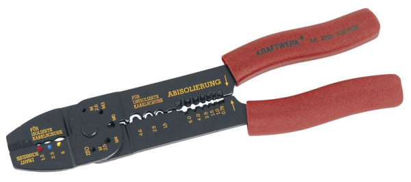 Pince combinée pour cosses de câble Kraftwerk, 1,5-6 mm², 2225
