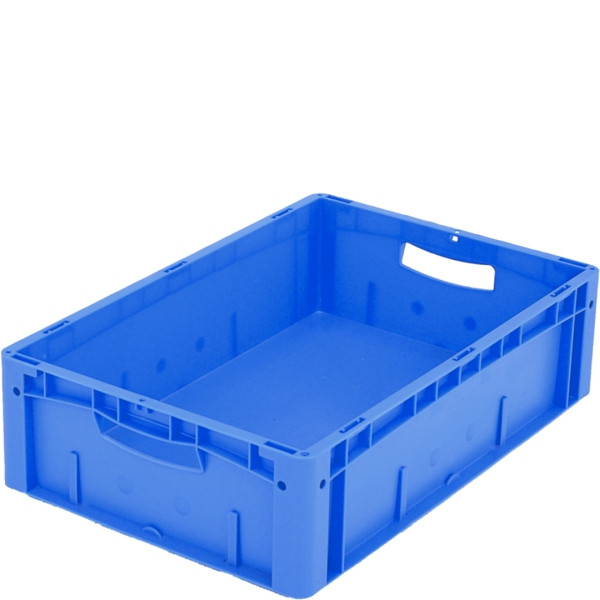 BITO Euro bac gerbable XL avec double fond /XL 64171D 600x400x170 bleu, double fond, C0293-0003