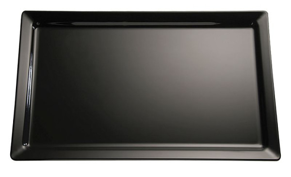 Plateau APS GN 1/2 -FRIENDLY TRAY-, 32,5 x 26,5 x 3 cm, PET, noir, 79007