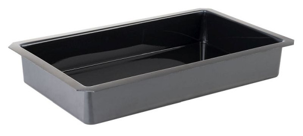 Insert APS GN 1/1 - SUPERBOX-, 53 x 32,5 cm, hauteur : 8,5 cm, polystyrène, noir, adapté pour GN 1/1, 11616