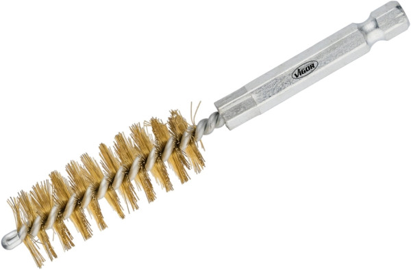 Jeu de brosses en laiton VIGOR Ø 16 mm, V4646M-16