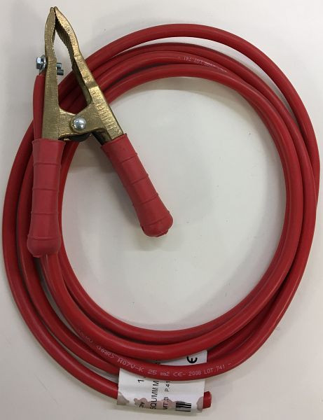 Câble de charge ELMAG rouge 25mm²/3m - directement pour EUROSTART 1300, 9505361