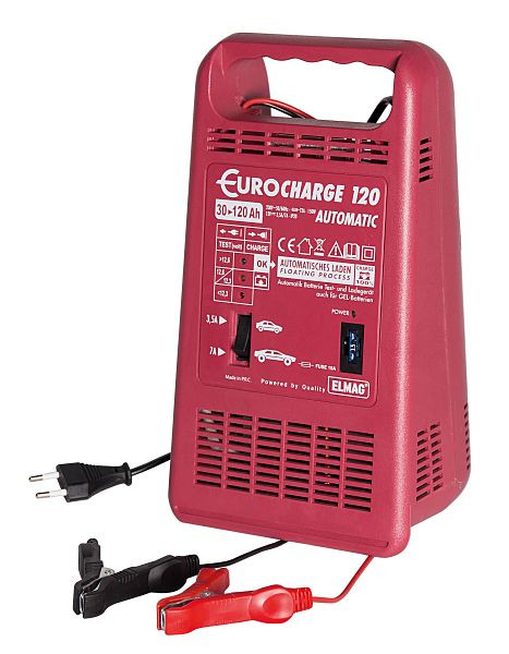 Chargeur de batterie ELMAG, EUROCHARGE 120 Automatique, 55041