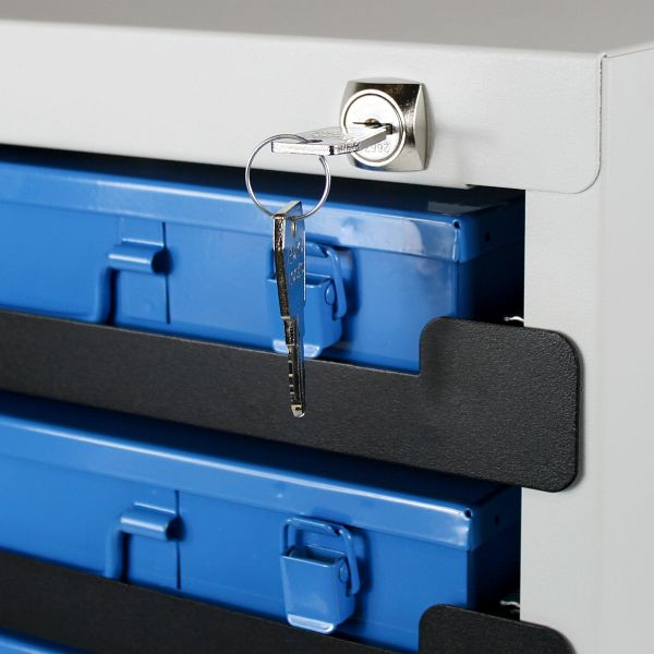 Coffre-fort à outils ADB avec 4 coffrets à outils, 88499