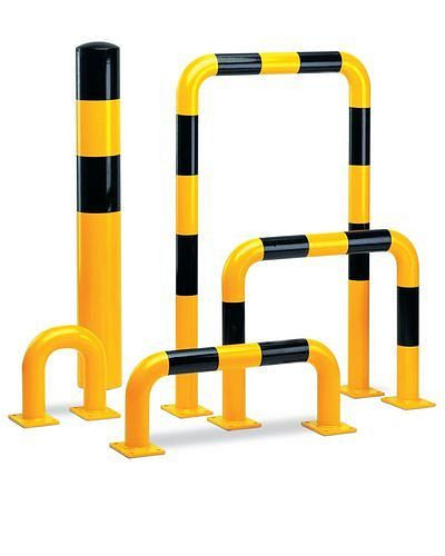 Barre de protection contre les chocs DENIOS R 10.6, pour installation extérieure, 1000 x 600 mm, 145-180