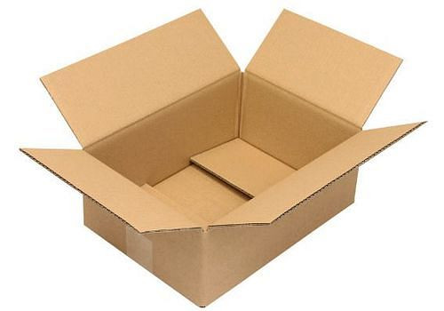 Boîte pliante en carton ondulé TransPak à 2 parois, dimensions intérieures 315 x 225 x 115 mm, format A4, qualité 2.20EB, paquet : 20 pièces, 299330