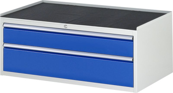 Armoire à tiroirs RAU série 7000, L1145xP650xH465mm, tiroirs : 1xH150, 1x210mm, support métallique, 03-XXL2.11A-MT.11