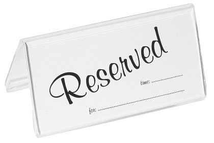 Cartes à insérer Contacto en anglais : Double réservée aux stands, paquet de 25, 6783/944