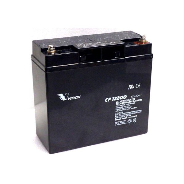 Batterie Vision AGM 12V 20Ah pour Power Station 13128