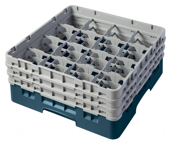 Panier de lavage Cambro 16 compartiments Camrack® Hauteur: 17 cm Turquoise, SU: 3 pièces, 16S638414
