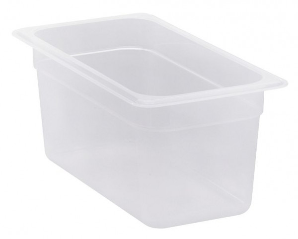 Lot de 6 récipients Gastronorm en polypropylène translucide Cambro 5,3 L 36PP190