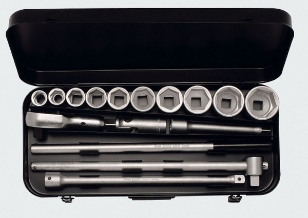 Jeu de douilles ELORA 3/4 ", 12 tranches, 16 pièces 7/8" -2 "AF, 770-S10 KA, 0770580172000