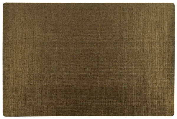 Set de table APS, 45 x 30 cm, plastique (EVA), coloris : bronze/noir, fond antidérapant, lot de 6, 60545