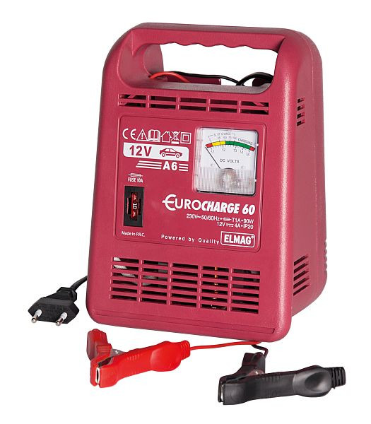 Chargeur de batterie ELMAG, EUROCHARGE 60, 55040