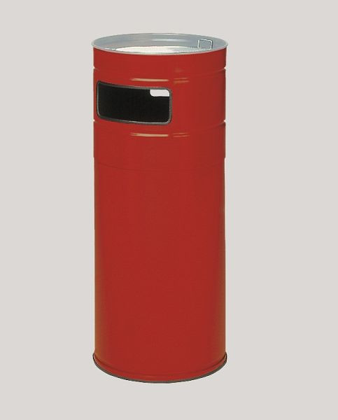 VAR cendrier / collecteur de déchets H 100, rouge, 17141