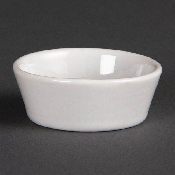 Bols coniques ronds OLYMPIA Whiteware 5cm, UE: 12 pièces, U161