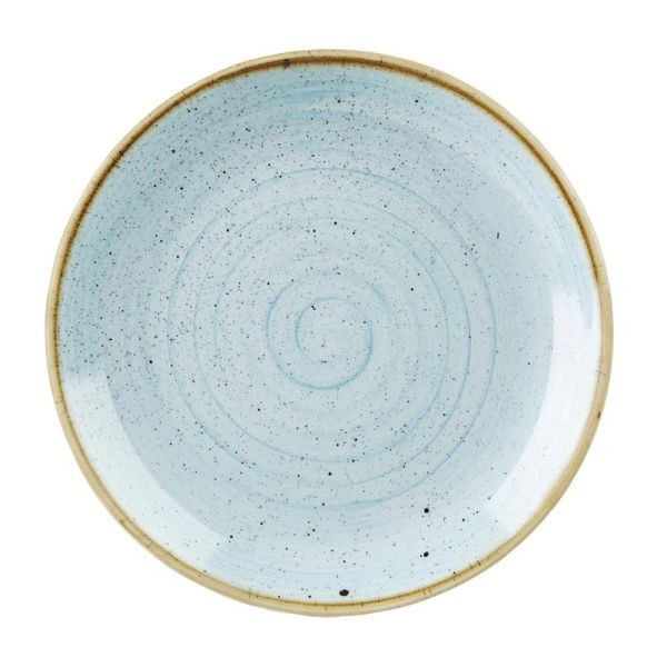Churchill Stonecast Coupe Assiettes rondes bleu canard 260 mm (lot de 12) DK500