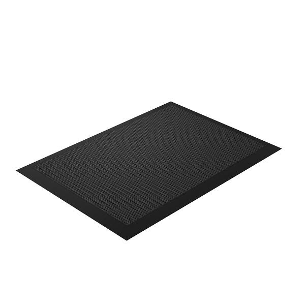Notrax Skywalker II PUR ESD Tapis de protection ESD pour décharges électrostatiques (ESD) et accessoires 453, noir, 65 cm x 90 cm, 453S0023BL