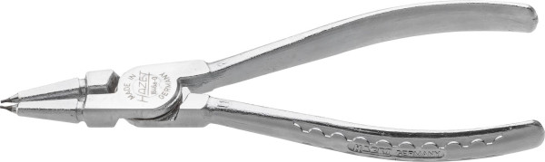 Pince Hazet pour circlips, standard : DIN 5256 forme C, surface : chromée, pointe gris acier, longueur : 139 mm, 1846A-0