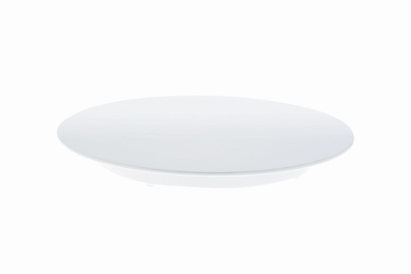 Assiettes à gâteaux Schneider, mélamine, blanc, Ø 320 mm, hauteur 30 mm, 227027