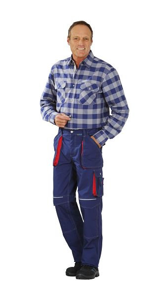 Pantalon Planam Basalt, marine/rouge, taille 52, 2822052