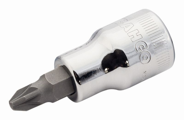 Embout de tournevis Bahco 1/2", PZ 2, 7809PZ-2