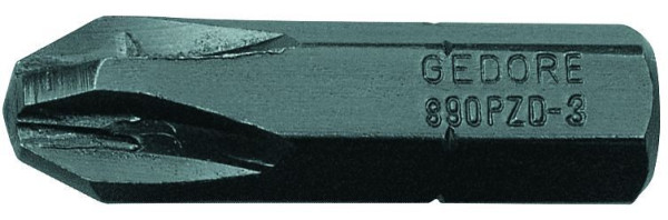 Embout de tournevis GEDORE 5/16'' pour vis Phillips PZ2, 6553330