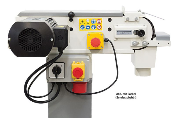 Ponceuse à bande ELMAG, BSM 100x1220 N, 400 Volt2 vitesses, 82038