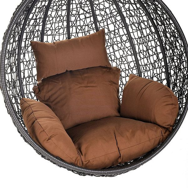 HOME DELUXE chaise suspendue en polyrotin CIELO - panier uniquement, 6731