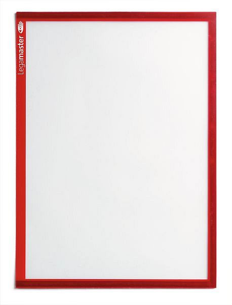 Porte-documents magnétique Legamaster DIN A4 rouge, UE : 5 pièces, 7-635602