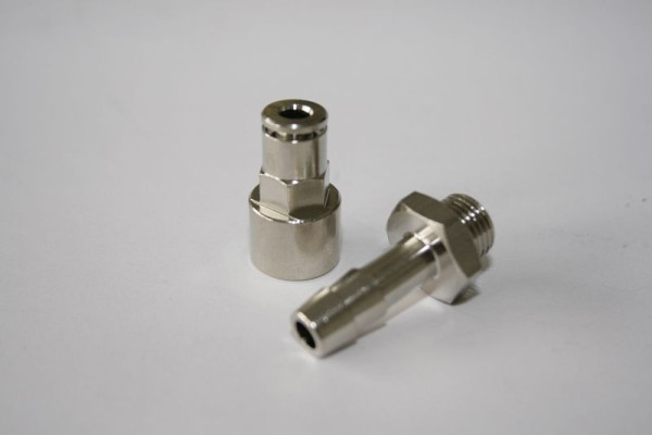 Adaptateur ELMAG pour flacons jetables, 6 mm intérieur / 4 mm extérieur, 54121