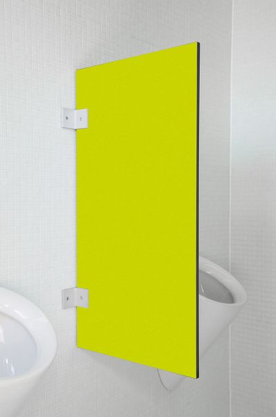 Cloison d'urinoir KEMMLIT de haute qualité Messina, vert citron, 15218