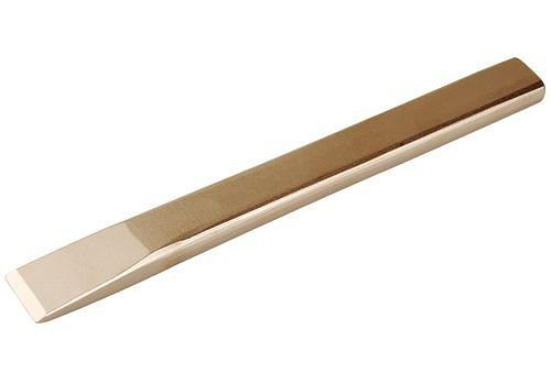 Burin plat DENIOS, 300 mm, bronze spécial, anti-étincelles, pour zones Ex, 250-388