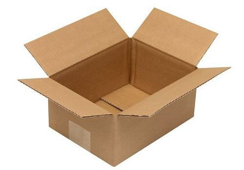 Boîte pliante en carton ondulé TransPak 1 paroi, dimensions intérieures 200 x 150 x 90 mm, qualité 1.10B, paquet de 50, 299217