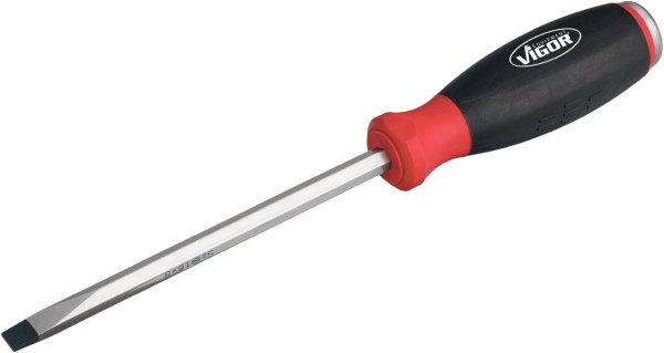 Tournevis VIGOR avec capuchon impact, 1,6 x 10, profil à fente, 1,6 x 10 mm, V5043
