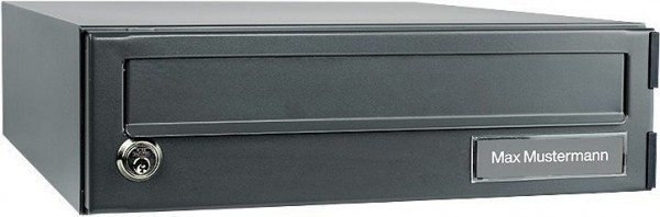 Boîte à colis BURG-WÄCHTER eBoxx A 625 ANT, 2 x clés, HxLxP (extérieur) : 115 x 380 x 450mm, anthracite, 41970
