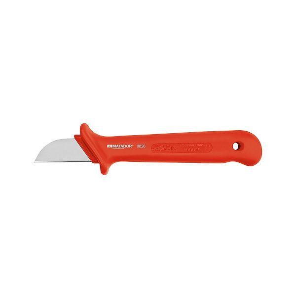 Couteau à câble MATADOR, capuchon de protection, VDE, 180 mm, 0826 0001