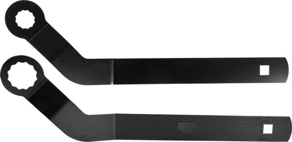 KS Tools Jeu de clés à courroie trapézoïdale 1/2" pour Mini, 2 pièces, 150.3340