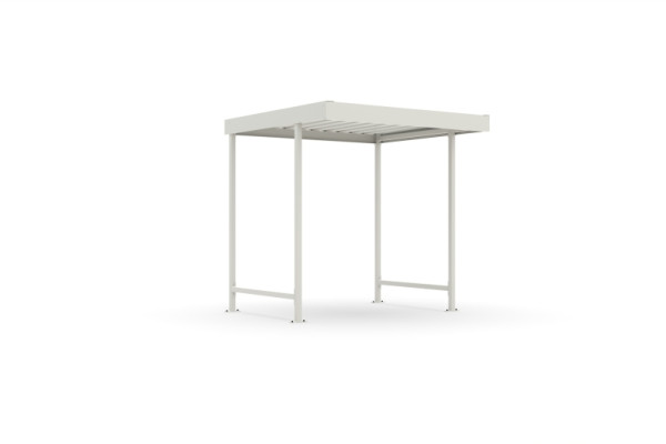 Toiture WSM Leipzig L10 RAL 9002 en kit, 102001866