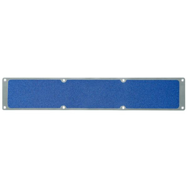 Pantalon de farine plaque antidérapante en aluminium avec revêtement antidérapant m2, bleu universel 114x1000mm, APM1BF2