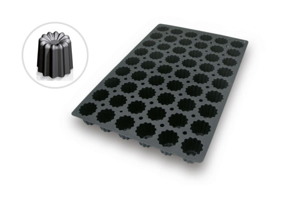 Moule à pâtisserie en silicone Schneider Canelle, 40x 60 cm, Ø 56 mm, hauteur 50 mm, 115301