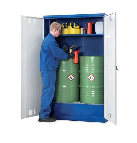 Étagère DENIOS pour armoire chimique Drum-Store CS 150, 202113