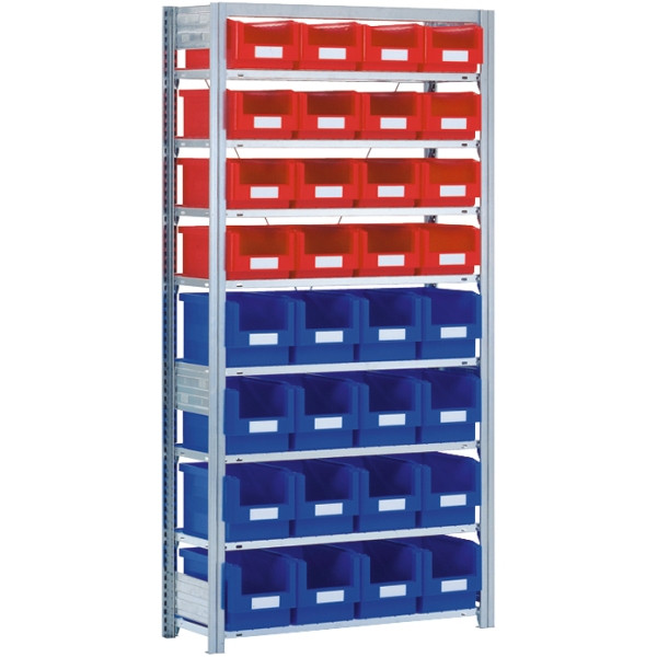 BITO porte-conteneurs avec champ de base 32SK 1849x1058x324 galvanisé en vrac FP, 53043