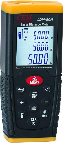 Télémètre laser CEM, 3ème génération, distance : 50 m, CEM LDM-50H