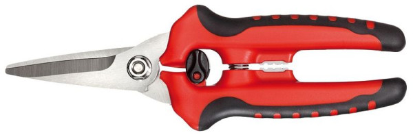Ciseaux universels GEDORE rouge longueur de lame 50 mm manche 2K, 3301607