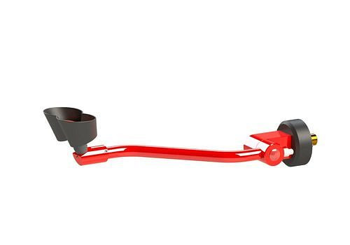 Douche oculaire B-SAFETY avec 2 pommes de douche, orientable verticalement, montage mural, DVGW, 306249