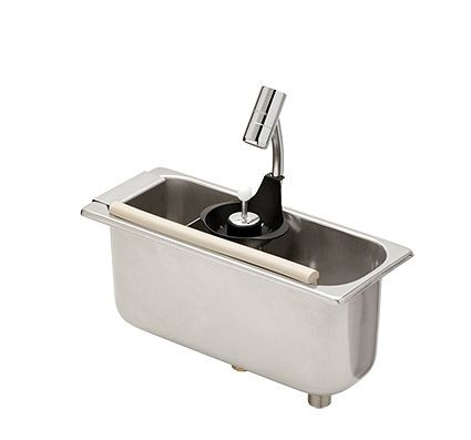 Lölsberg i.ScoopShower Comfort Silver pour système de douche doseur Dipper (version encastrable), 921 002D