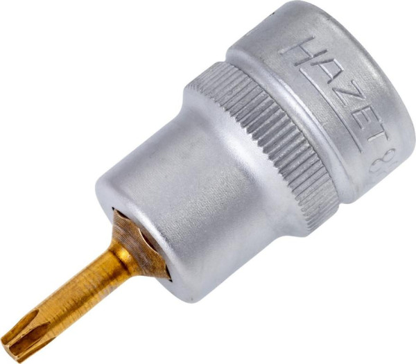 Douille tournevis Hazet TORX®, carré creux 10 mm (3/8 pouce), profil intérieur TORX®, T15, 8802-T15